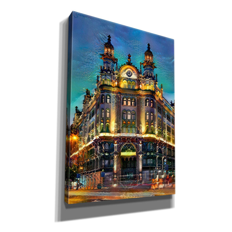 Reproduction d'art sur toile, H 26 po x l 18 po x P 0,75 po