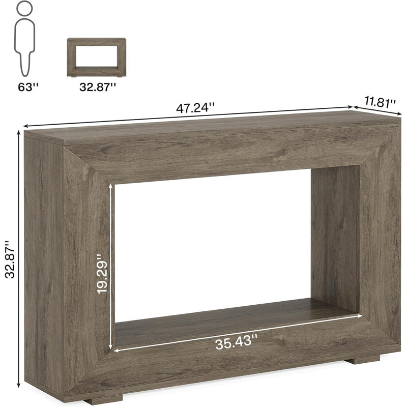 Entryway Sofa Table,Wood Side Table,Console Table