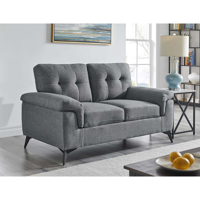 Klaz 2 Seater Sofa, Grey