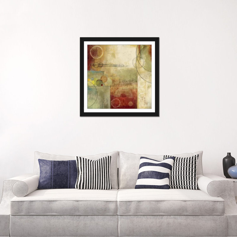 « weighted no », impression sur toile, Papier d'art encadré noir, Blanc, H 16 po x l 16 po x P 1 po