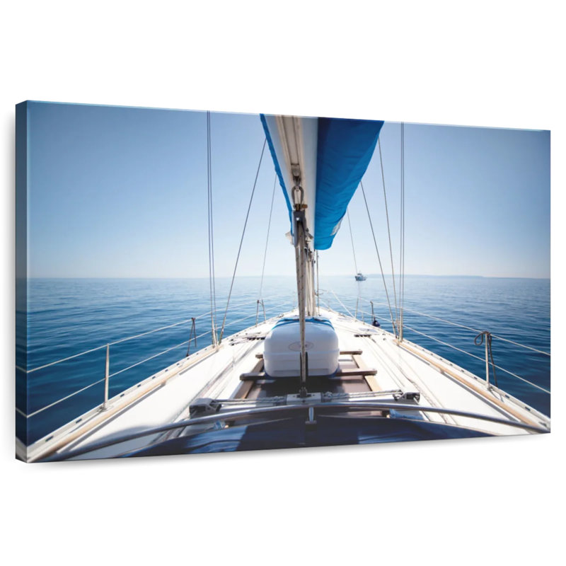 Mehar View Aboard A Yacht, 34" H x 51" W