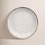 Assiette plate en mélamine moucheté Laya