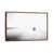 Classic Brown Wood Floater Framed