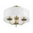 Lampert Linen Blend Semi Flush Mount-1096026152