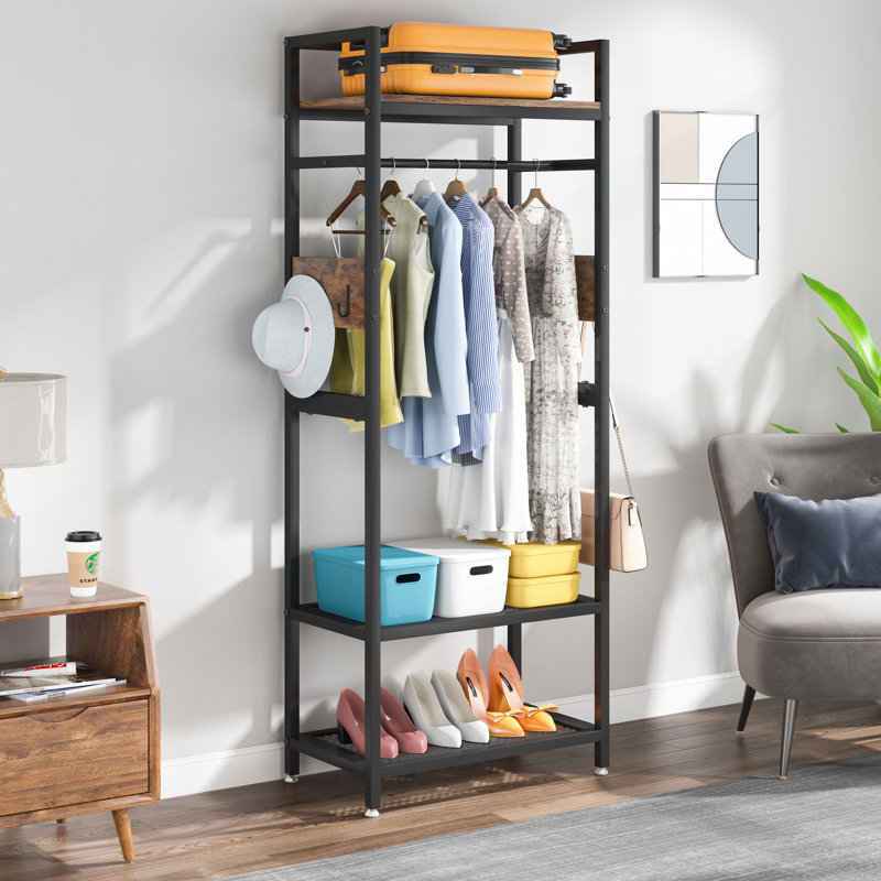 27.55'' Manufactured Wood Closet System