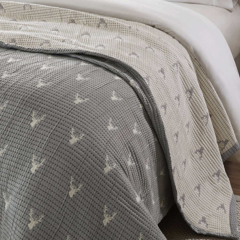 Ensemble de draps 3 pièces, Ensemble de draps pour grand lit, Gris