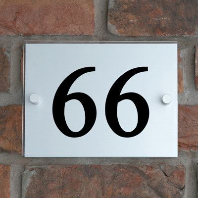 Champy 15cm H Plastic House Number