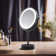 Circular LED Free Standing Magnifying Make Up Mirror