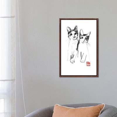 Brothers by Péchane - Print on Canvas