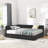Storage Upholstered Tufted Bed Frame, Sofa Bed Frame With Comfortable Backrest And Armrests, Bed For Bedroom, Living Room,Velvet(80.5"*59"*29.5")-1928771885