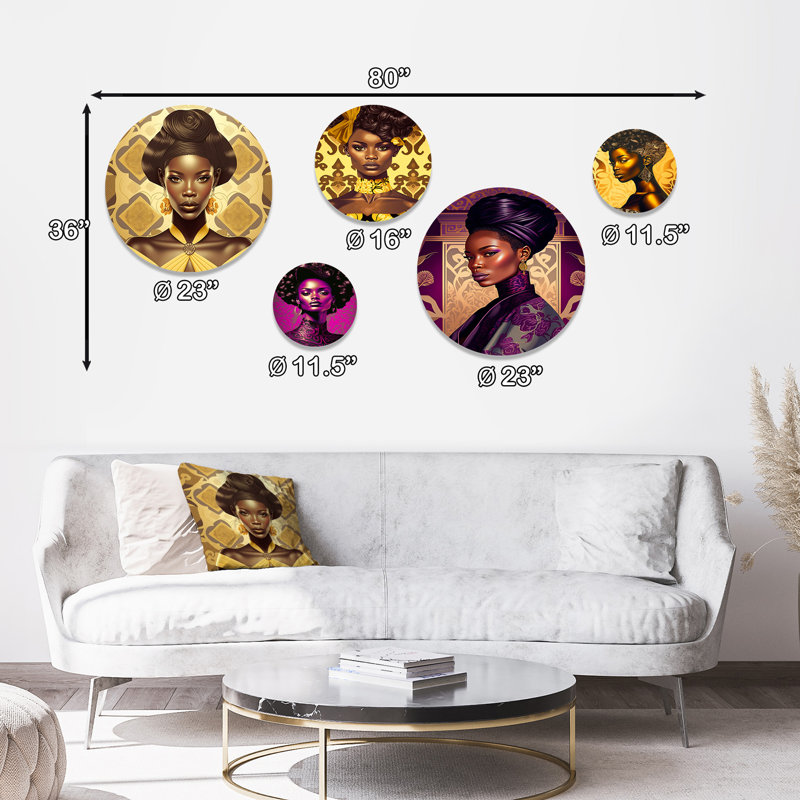 People Wall Decor on Metal