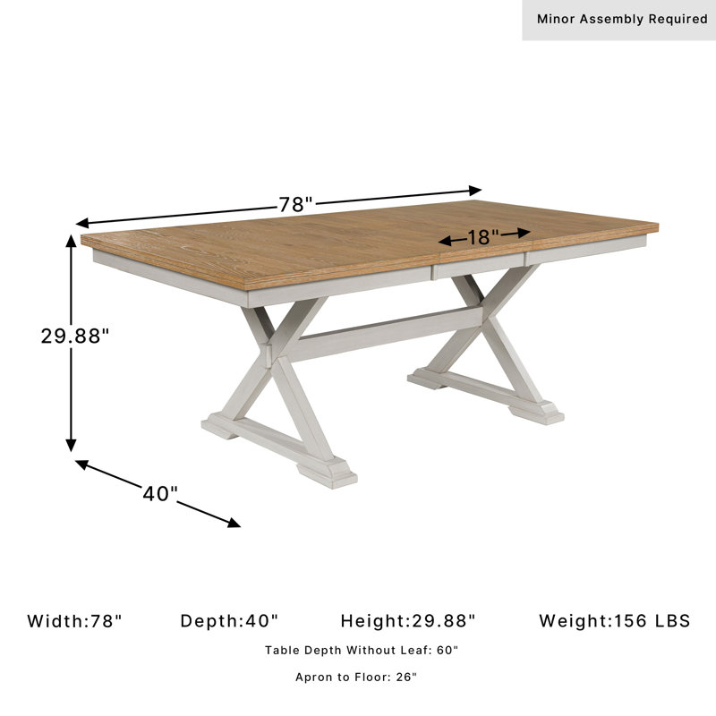 Table à rallonge Westlinport