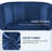 Barrel-Shaped Upholstered Velvet Chair-202871944