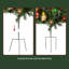 1.97' H Artificial Pine Christmas Tree