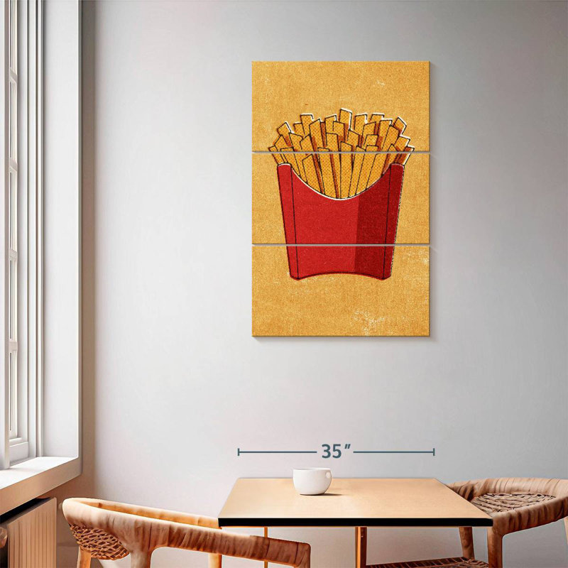 Frites Yarlin, H 57 po x l 36 po