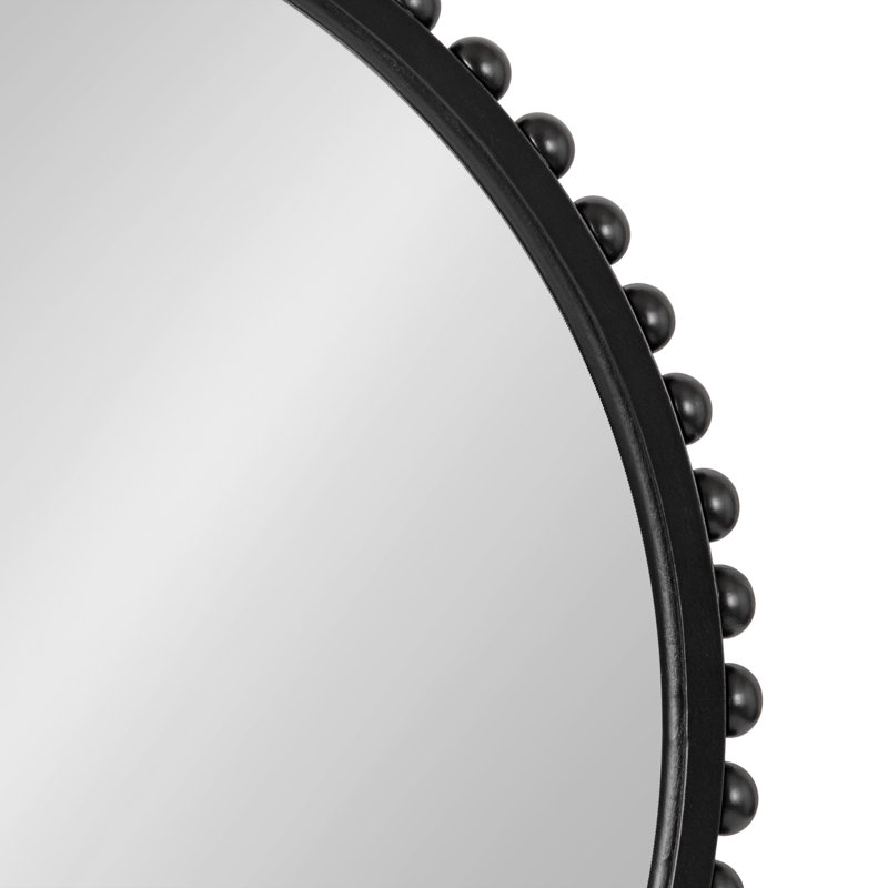 Miroir en bois, Noir
