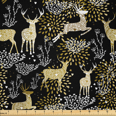 Akiyra Oriental Deer Fabric