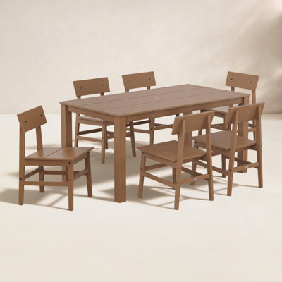 POLYWOOD® 64" Patio Dining Set