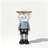 Modern Minimalist Resin Version Teddy Bear Statue Tray Decorative Item