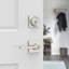 Ensemble de poignées Casey avec pêne dormant cylindrique simple et porte-69900943