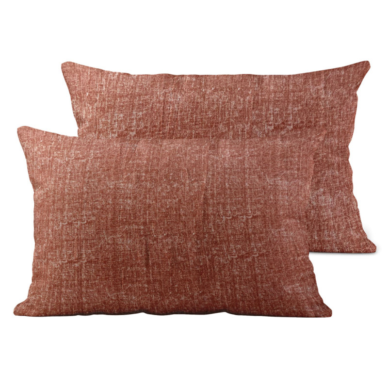 Neuber Double pillow, Red, 40x80