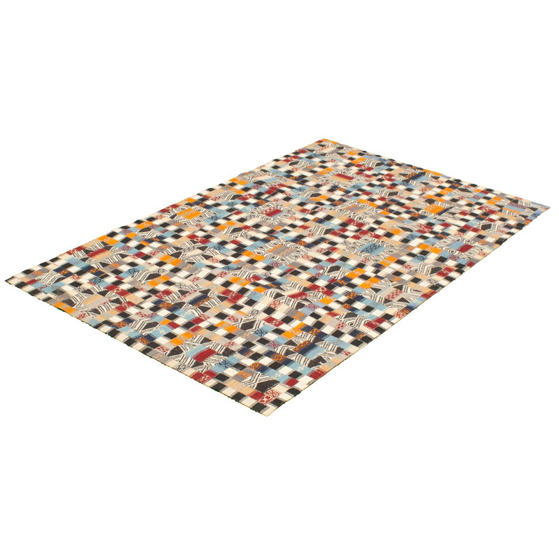 Aljet Cowhide Patchwork Indoor Rug