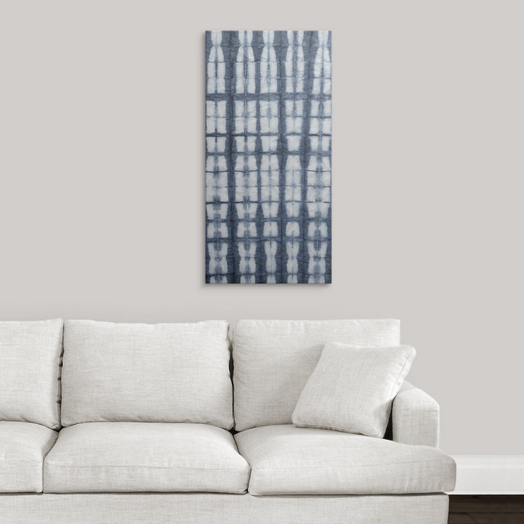 «Shibori III», impression, H 36 po x l 18 po x P 1,5 po, Toile