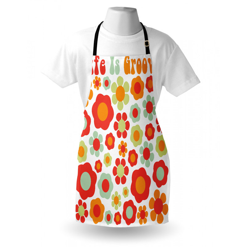 Floral Bib Apron