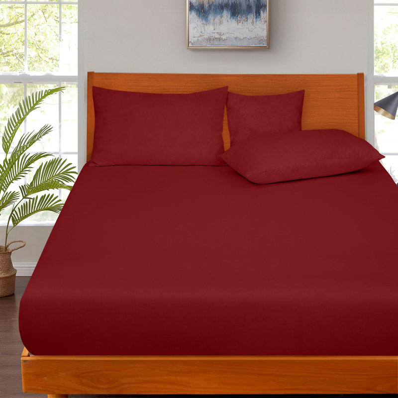 Royale Linens 300 Thread Count 100% Long Staple Combed Cotton Flat Sheet - Super Soft - Top Sheets - Flat Sheet Sold Separately - Breathable, Cool & Crisp Percale Sheets Only 