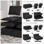 Canapé-lit modulaire en U en chenille Luna-1125014024