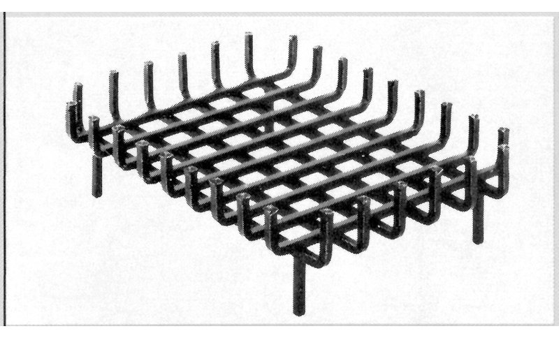 Steel Fireplace Grate