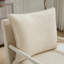 Fauteuil d'appoint en chenille, fauteuil d'appoint en broche avec accoudoirs rembourrés, fauteuil d'appoint en bois tourné Farmhouse-1935225457