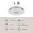 Parker Glass LED Flush Mount