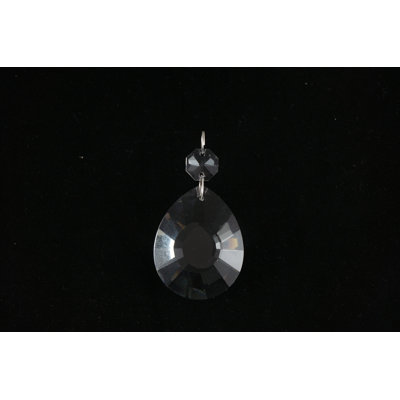 3'' Handmade Crystal Finial Ornament