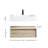 Alysa 30" Wall-Mounted Single Bathroom Vanity Set-71095598