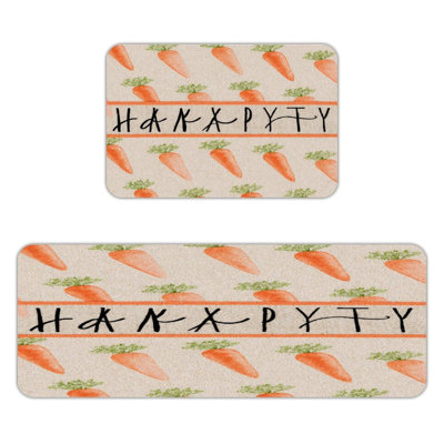 Tapis de cuisine 2 pièces Happy