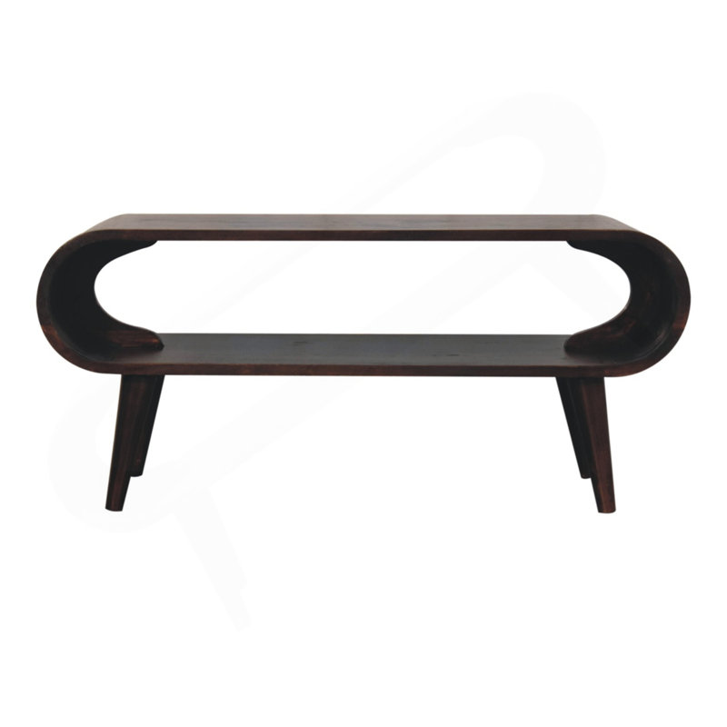 Table basse Soild, H 15,75 po x l 13,78 po x P 35,43 po, Noyer