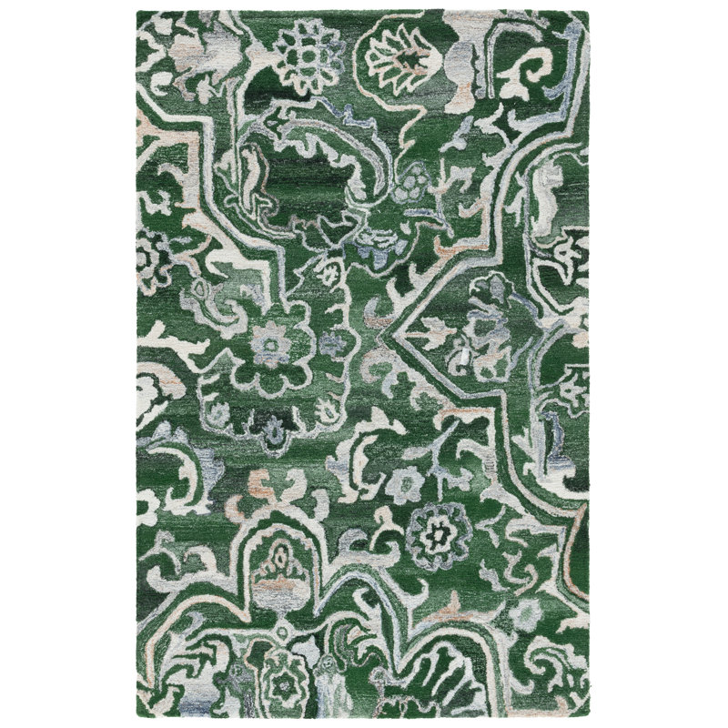 Tapis performance touffeté à la main Marquee 116, Rectangulaire 3 pi x 5 pi