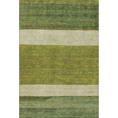 Premium Machine Washable Brennon AMF1624 Stripes Rug