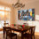 Christmas Winter Castle Christmas Scene Landscape Painting Set of 3 Canvas Wall Art Prints