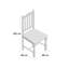 Lola Solid Wood Dining Chair