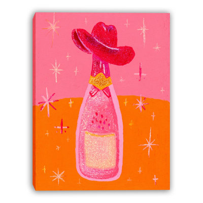 «Pink Celebration», art mural sur toile tendue