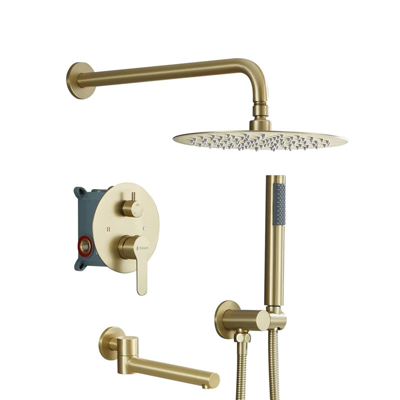 Robinet de baignoire avec valve brute