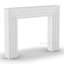 Encadrement de foyer en pierre coulée avec foyer Bullnose Gatsby-103711033-103711036
