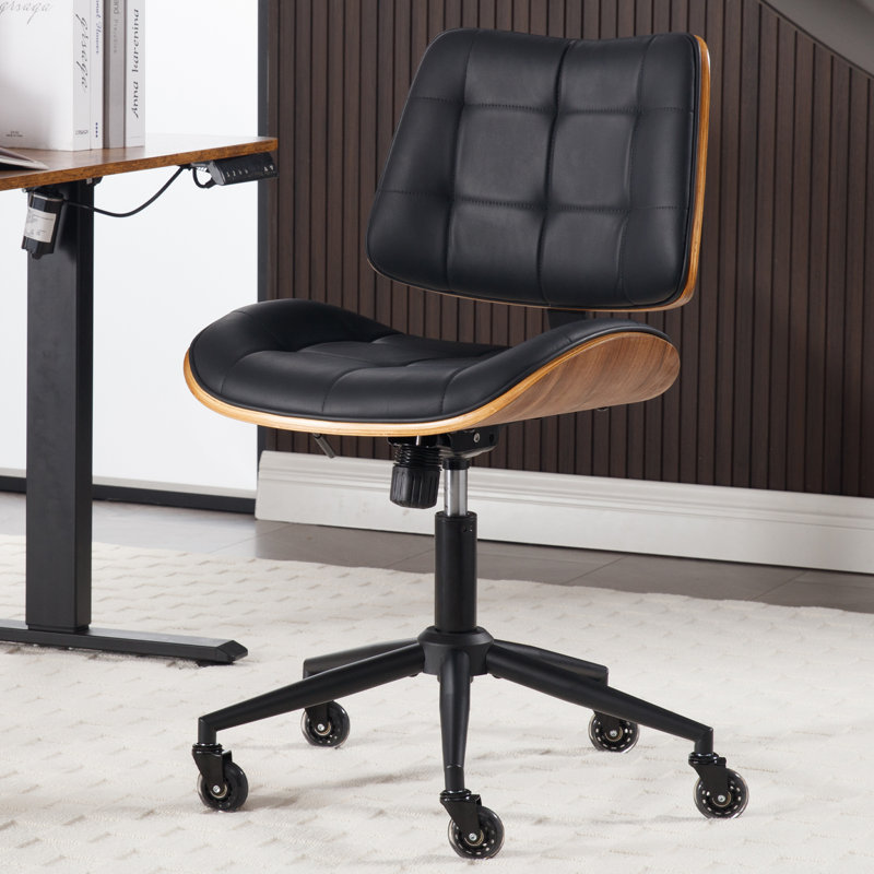 Wurster Ergonomic Adjustable Height Armless Task Chair - Thumbnail 2
