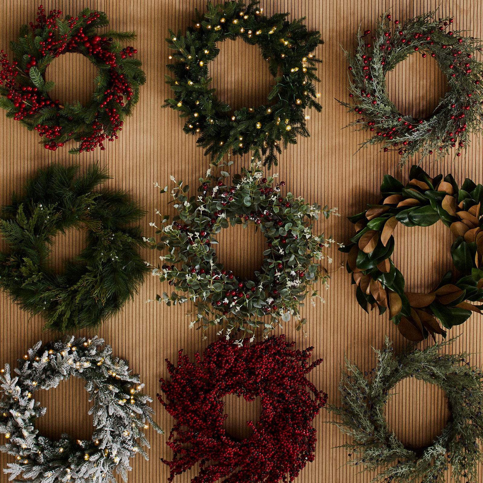 24'' Faux Berry Wreath