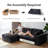 Boneless Corduroy Cloud Modular Couch,4-in-1 Flexible Combination Sectional Sofa-1229887467-1211198173
