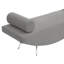 Orient Fabric, Faux Leather Upholstered Bench-16869967