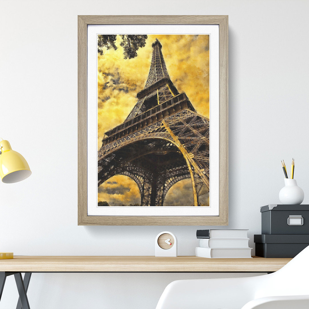 Eiffel Tower Vol.7 - Picture Frame Graphic Art