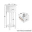 URBNLIVING 25cm W Manufactured Wood Bedside Table-84699922